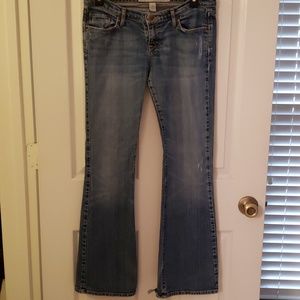 Abercrombie & Fitch Madison Low Rise Flares